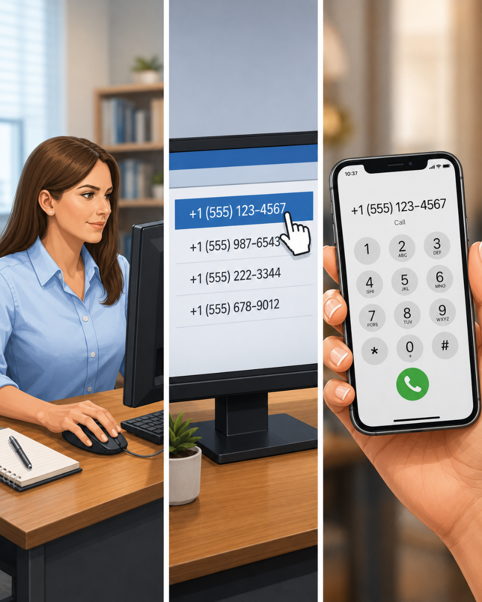 CallLinks - дзвінки кліком — знімок екрана