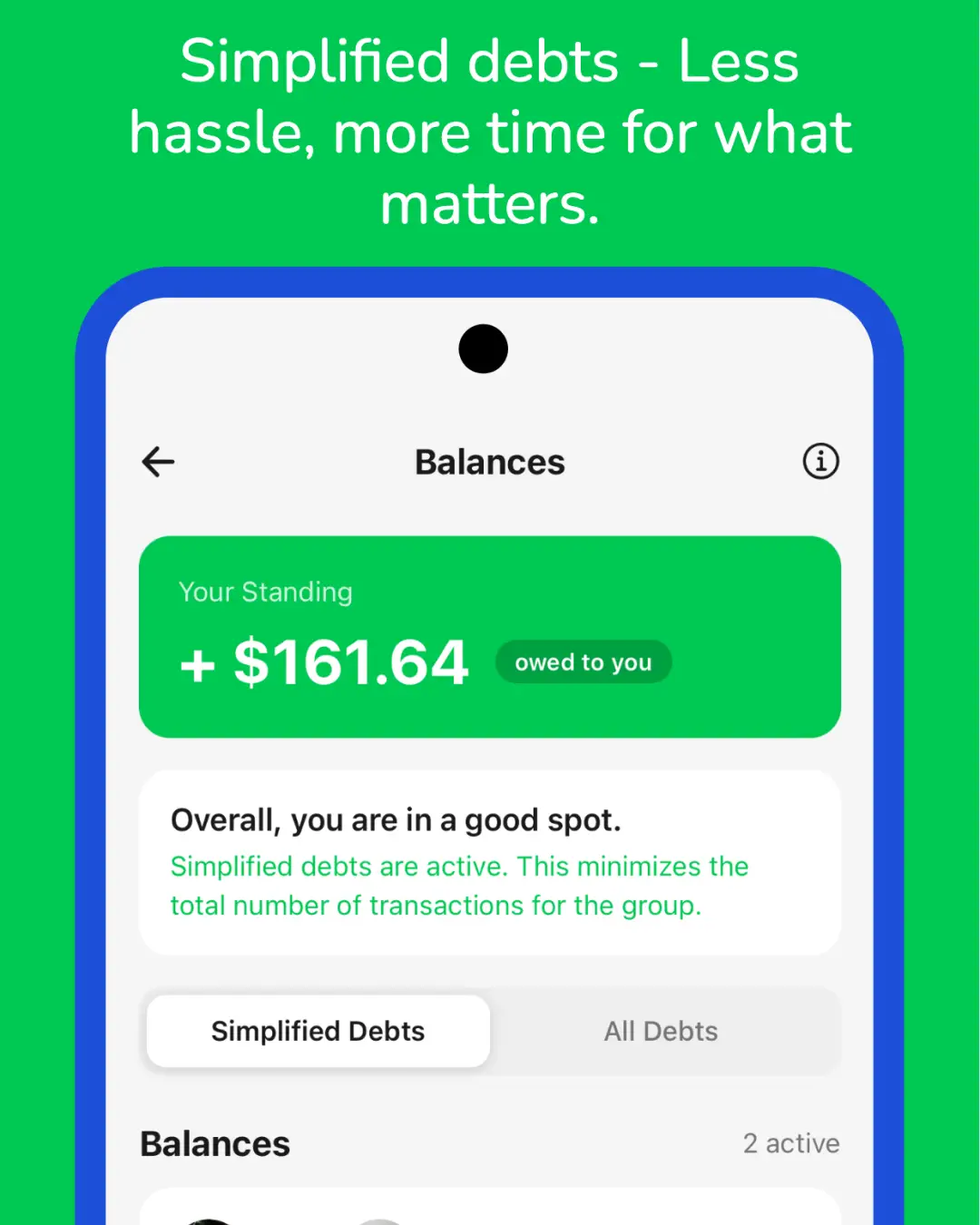 BuddyPay — знімок екрана