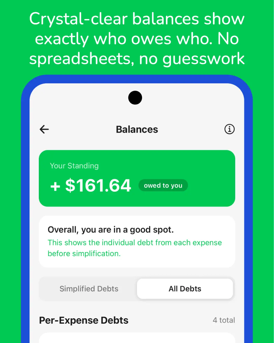 BuddyPay — знімок екрана
