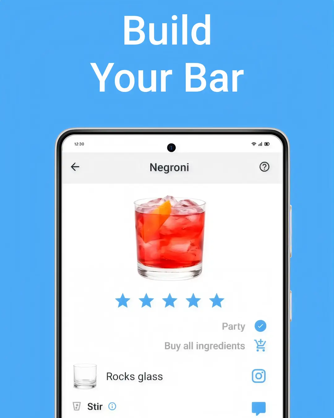 Your Bar — знімок екрана