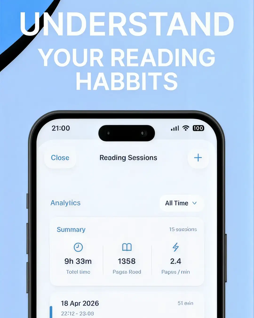 Bookleap — знімок екрана