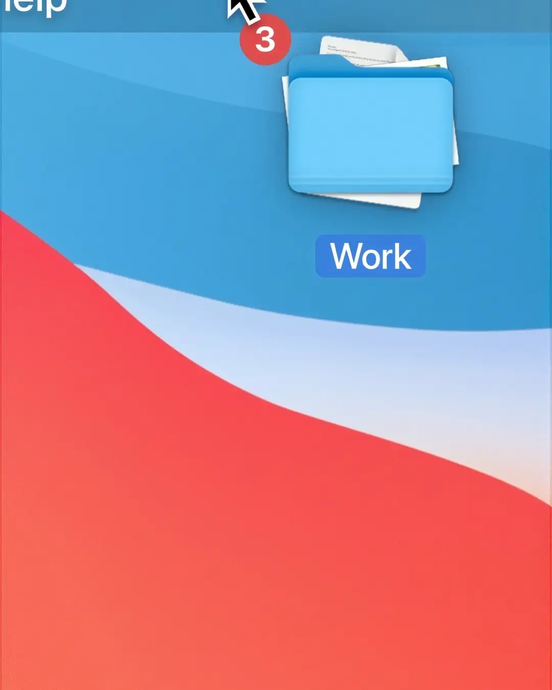 Unclutter — знімок екрана