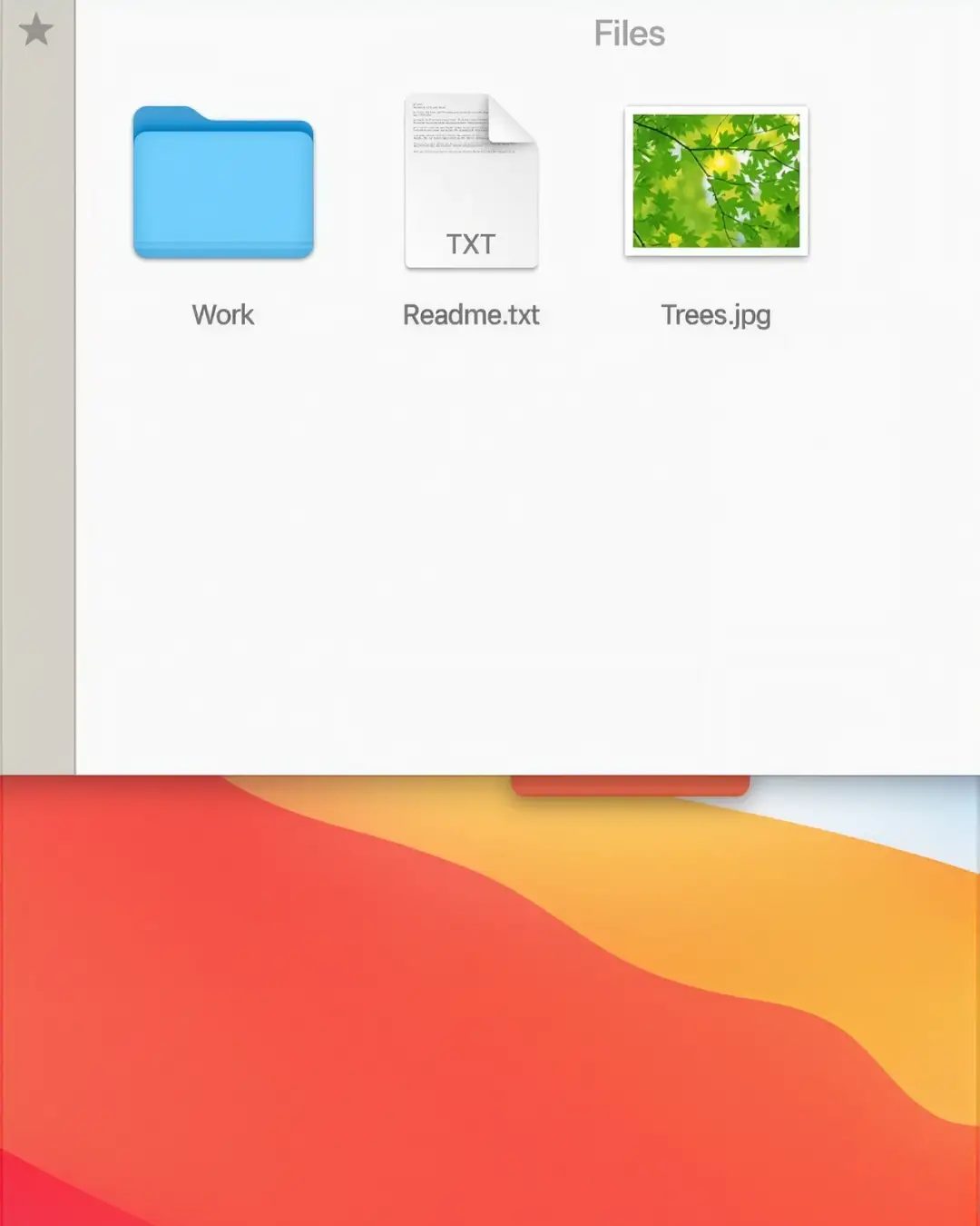 Unclutter — знімок екрана