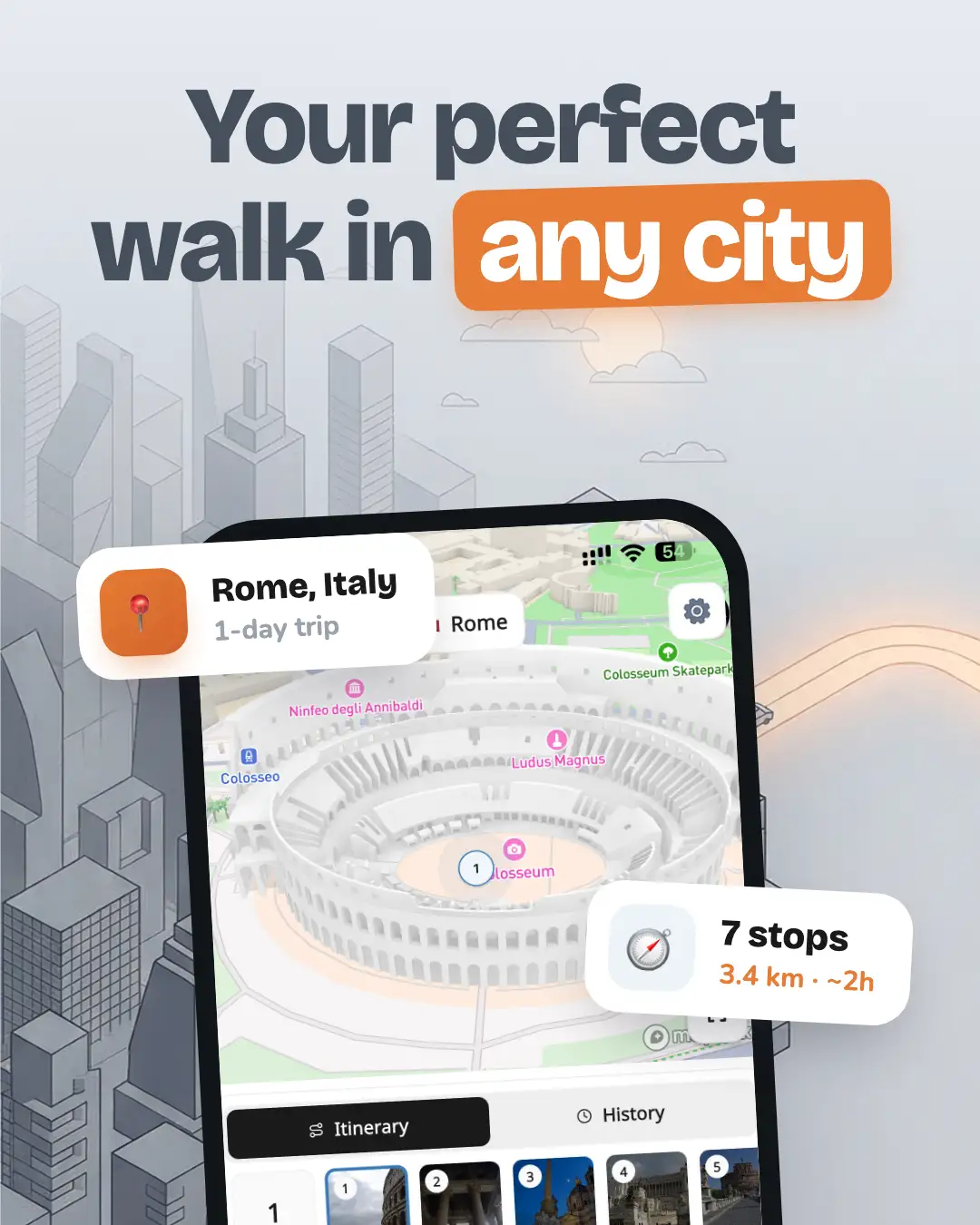 Walky — знімок екрана